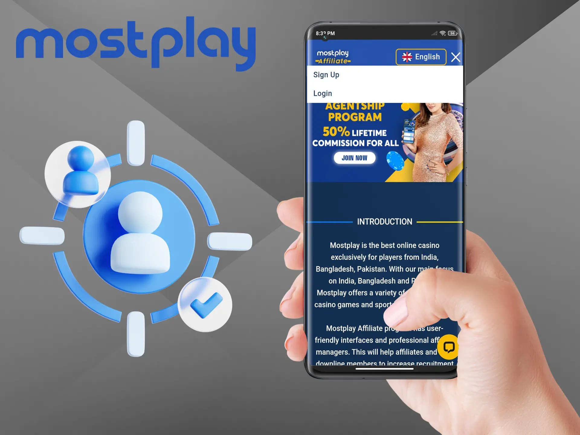 Use the Mostplay affiliate programme to earn great money and work closely with the casino.