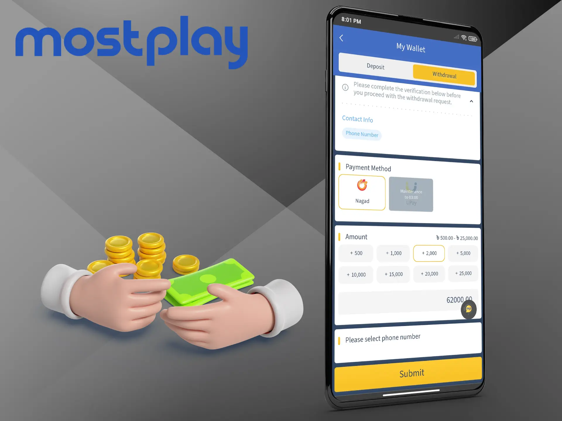 All of the most common affiliate programme payout methods are collected at Mostplay Casino.
