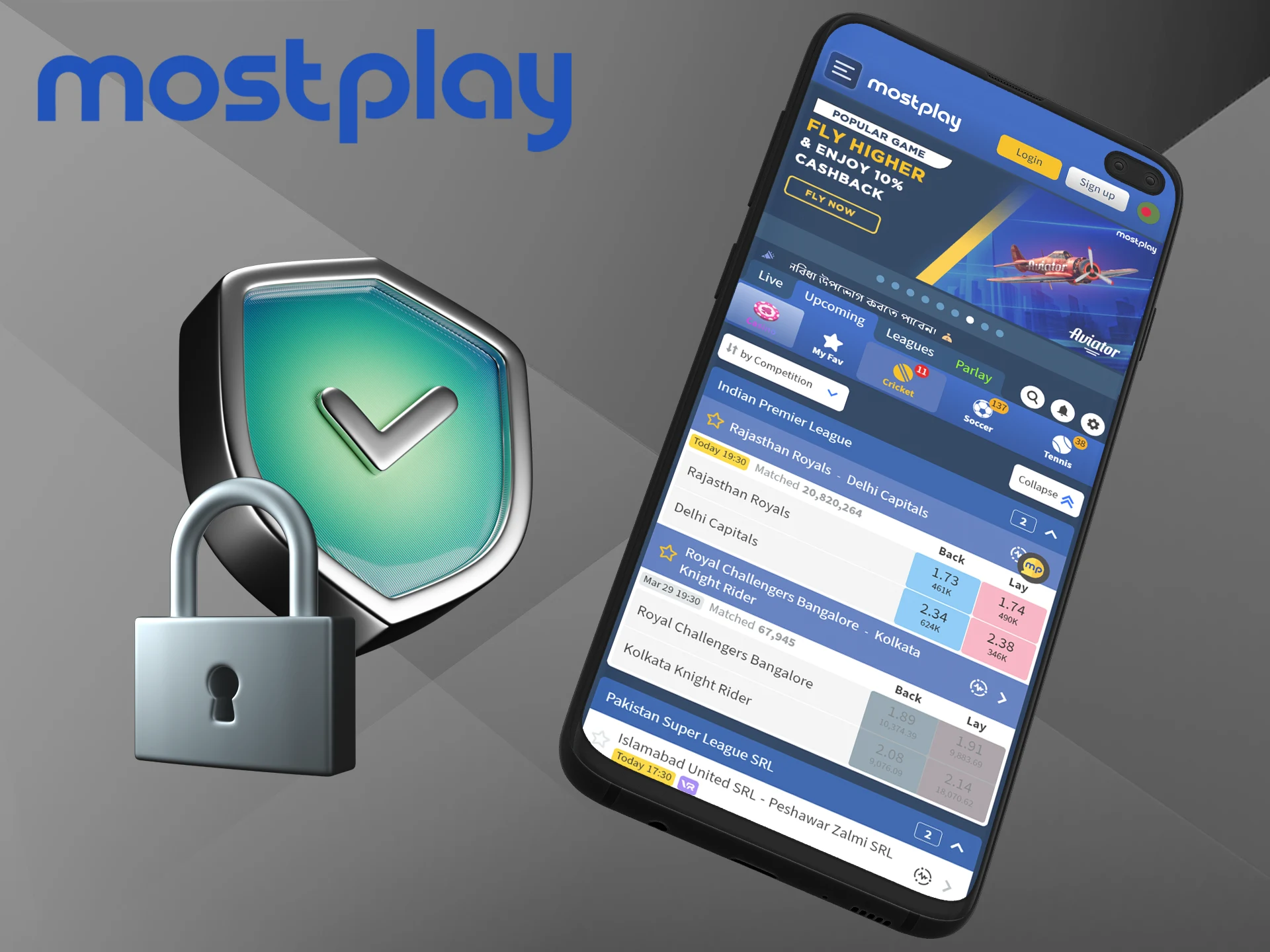 Users of the Mostplay platform can be assured of its legality and safety.