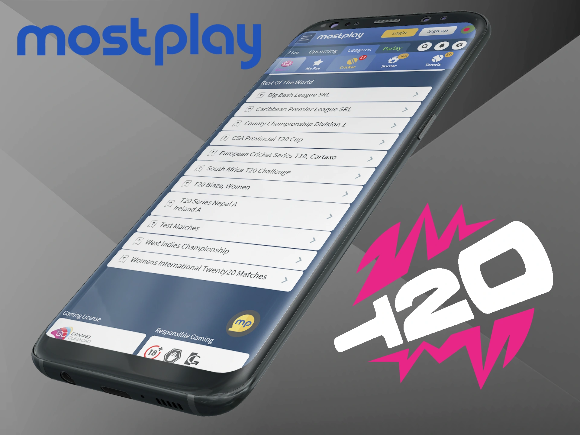 Find out who will be the winner of the T20 World Cup with Mostplay.