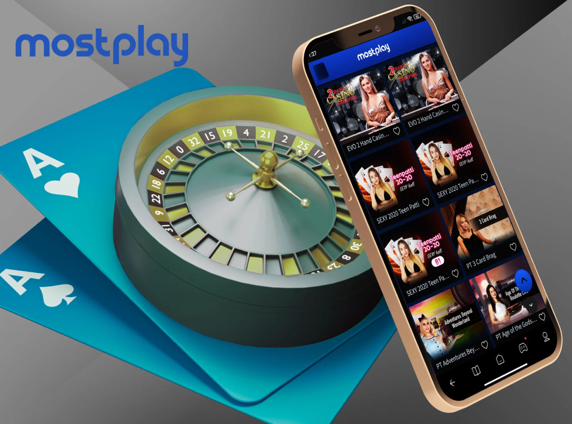 Fair odds are available, which increases the chances of success on the Mostplay platform.