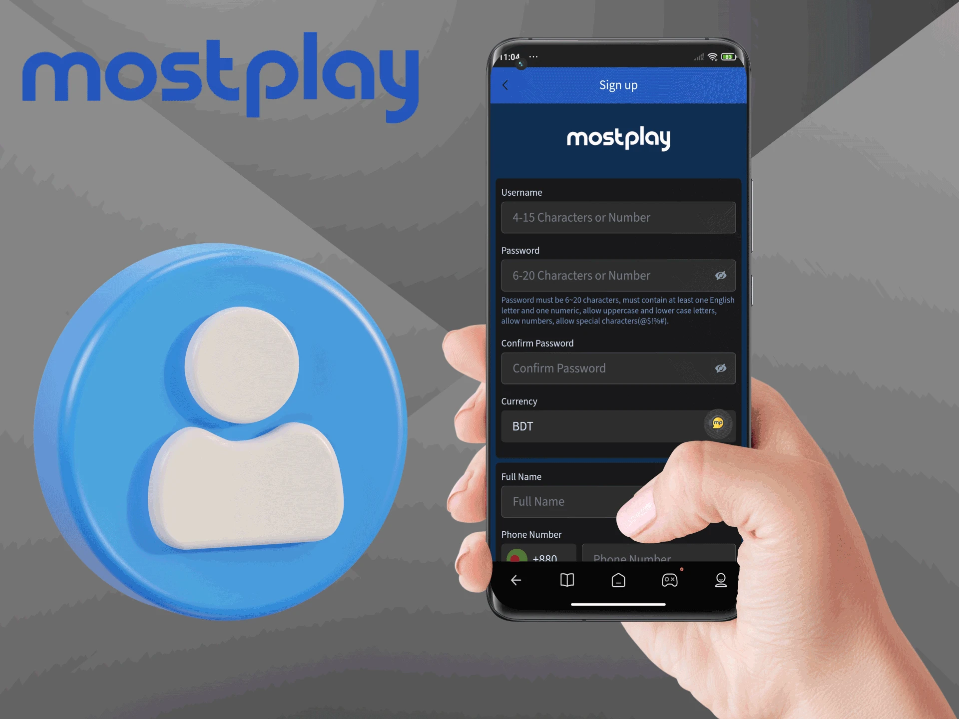Many users do not know where to start the process of placing bets, they just need to register at Mostplay and deposit and you're in the game.