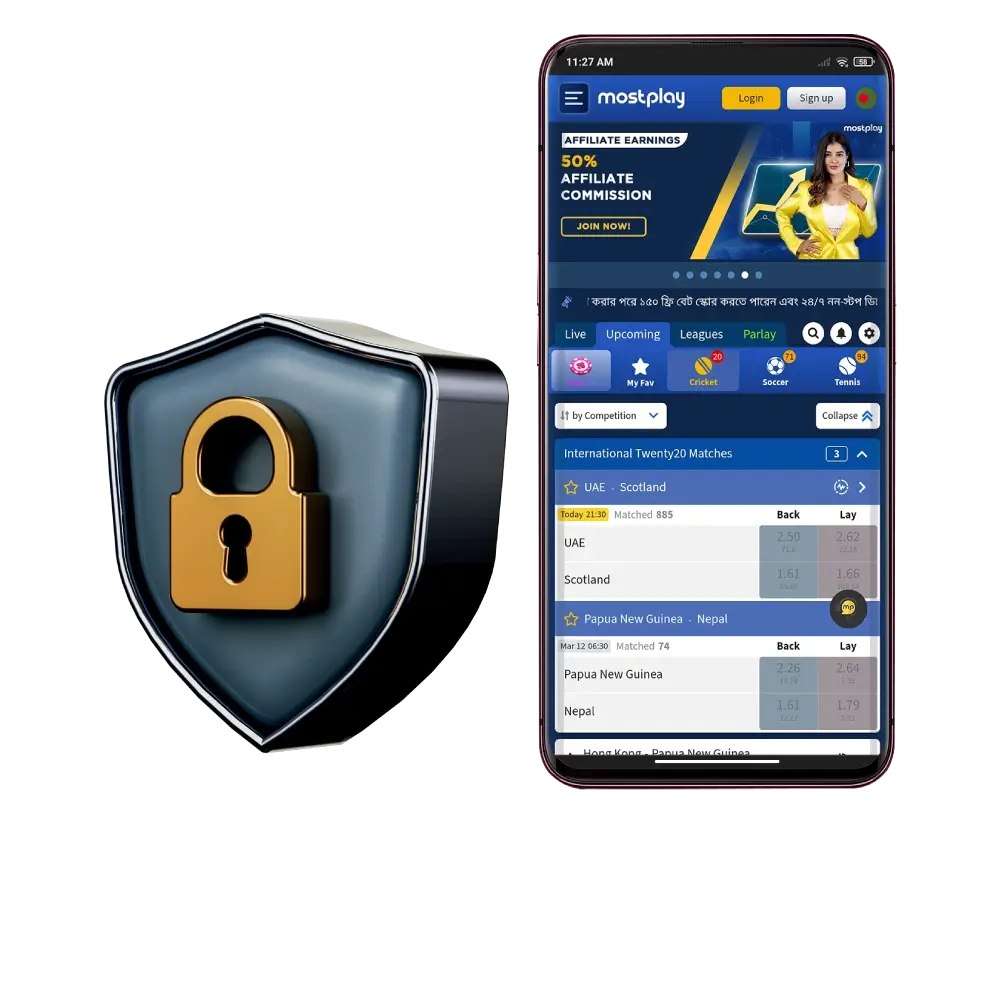 Familiarise yourself with the main points of the privacy policy when using Mostplay Casino.