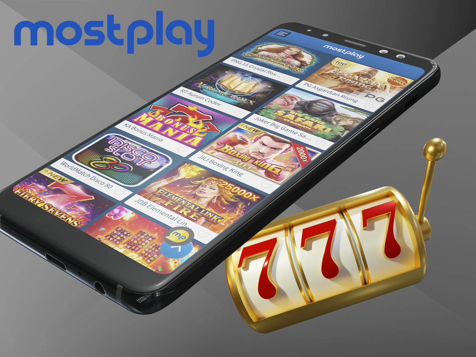 Only registered users can play slots at Mostplay.